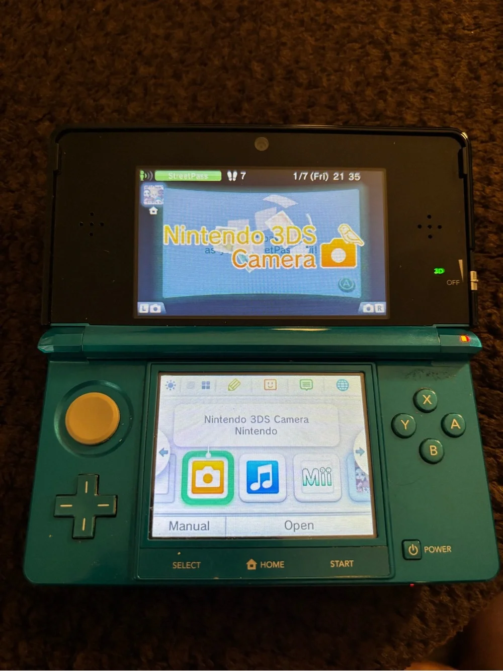 Nintendo 3DS XL Handheld Console - Teal